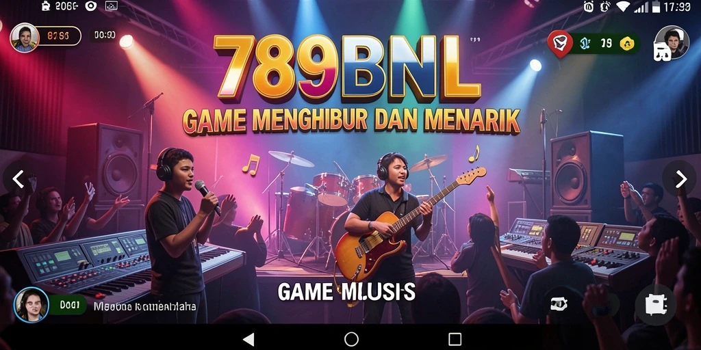 Tampilan gameplay 789BNL yang penuh warna dan dinamis.
