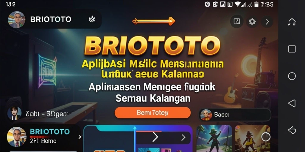 Tampilan gameplay BRIOTOTO yang interaktif dan menantang.
