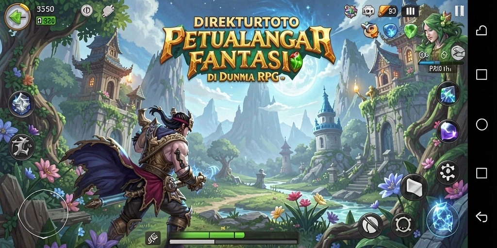 Gameplay menarik di dunia fantasi penuh petualangan.