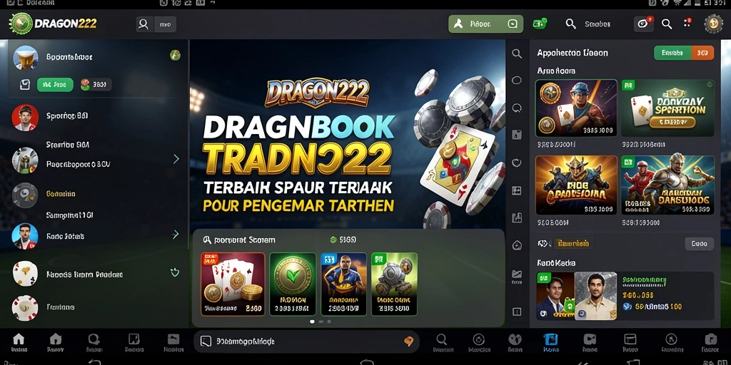 Tampilan menarik dari gameplay <strong>DRAGON222</strong> dalam taruhan olahraga.