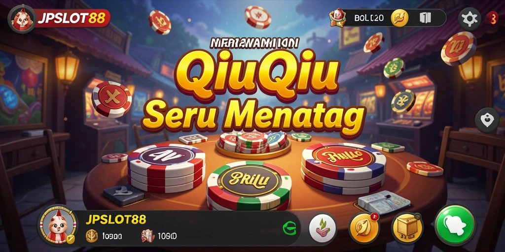 Tampilan gameplay QiuQiu yang mendebarkan di JPSLOT88.