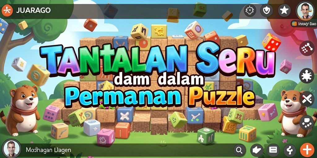 Tampilan gameplay JUARAGO yang mengasyikkan dan penuh tantangan.
