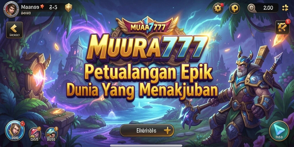 Tampilan screenshot permainan petualangan MUARA777 dengan grafis menawan.