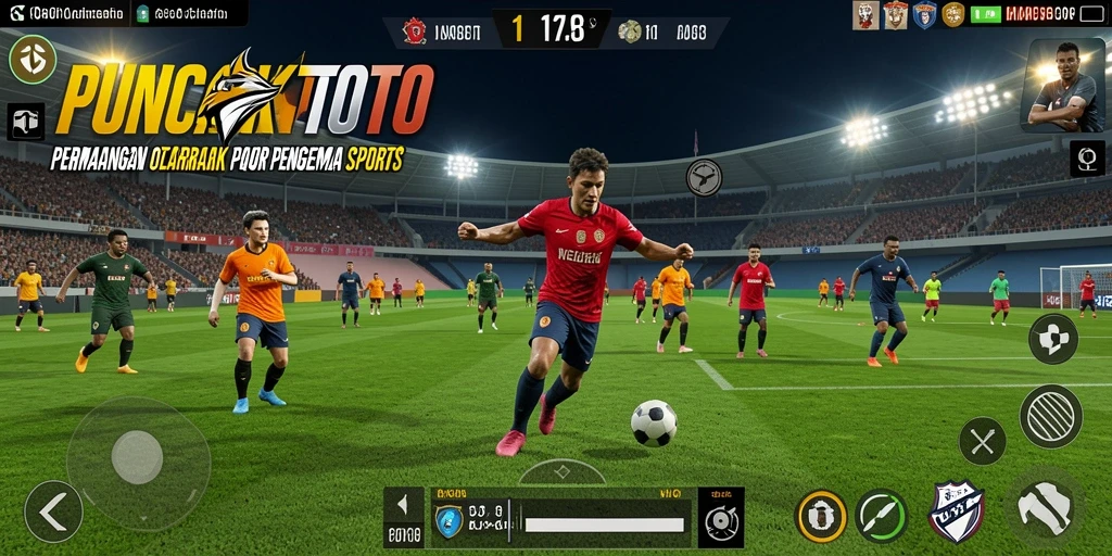 Tampilan gameplay menarik dari PUNCAKTOTO dengan aksi olahraga yang seru.